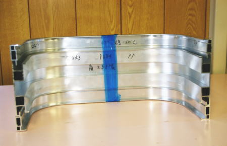 アルミ型材　３点セット　100Ｒ　 ディスプレイ関連