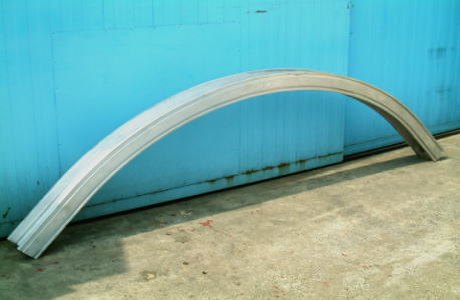 アルミ型材（約130×130）　１０００Ｒ　設備関連