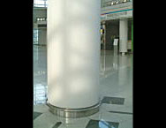 中部国際空港　丸柱パイプ